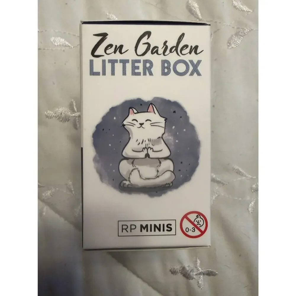 Zen Garden Litter Box : A Little Piece of Mindfulness by Sarah Royal (2019,...